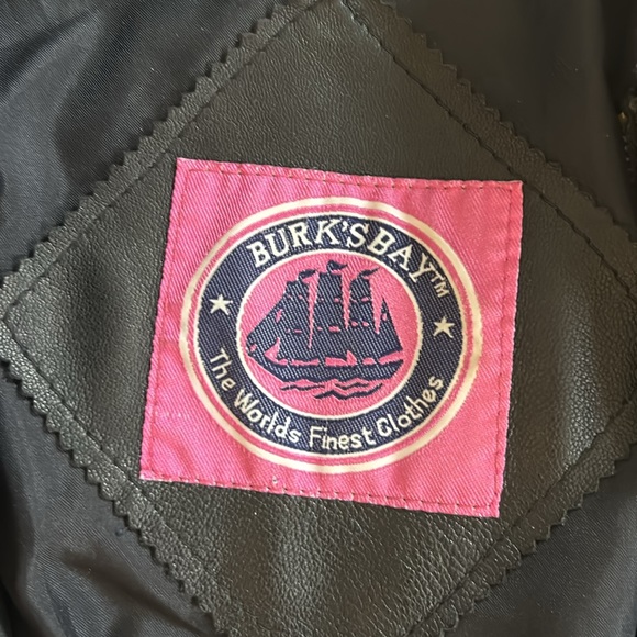 Vintage black leather jacket size xl - Picture 2 of 7